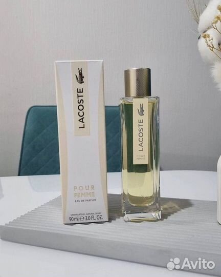Духи женские lacoste pour femme 90мл