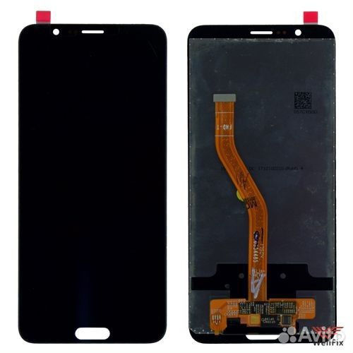 Дисплей Айсотка для Huawei Honor View 10 черный