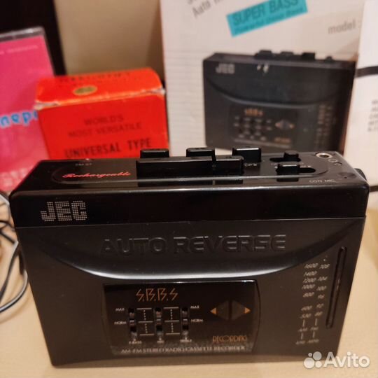 Кассетный плеер JEC +колонка в подарок