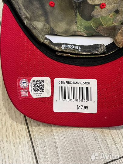 Бейсболка Ohio State Buckeyes