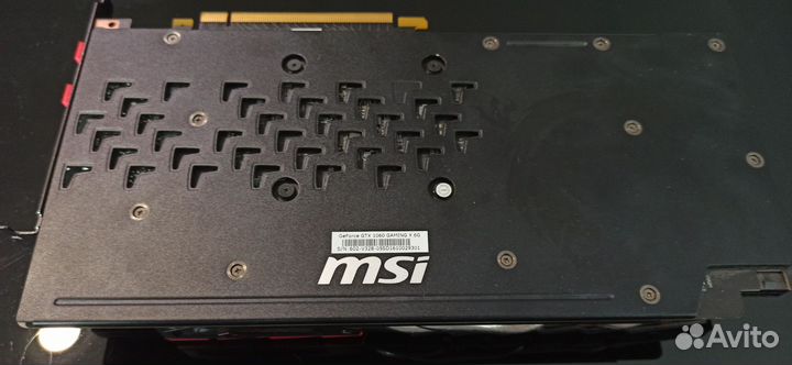 Видеокарта GTX 1060 6GB MSI gaming x+