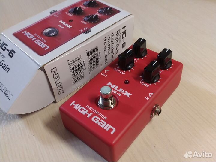 Гитарная педаль NUX HG-6
