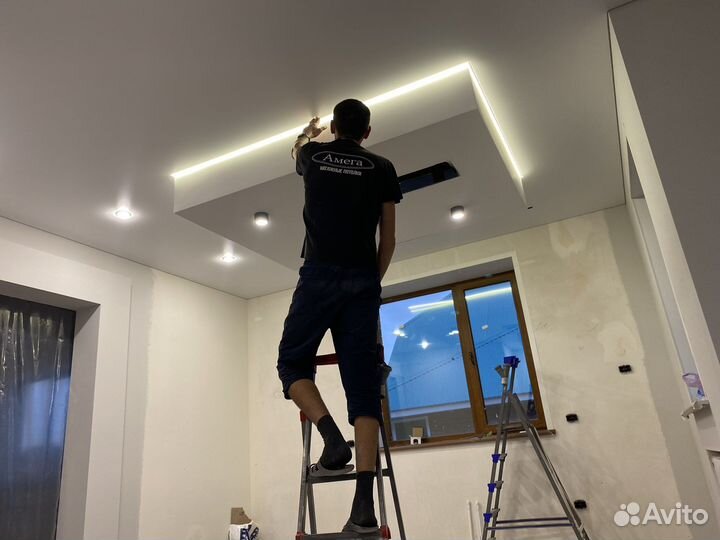 Натяжные потолки