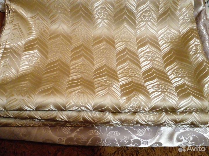 Ткань портьерная для штор Жаккард