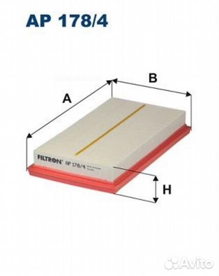 Filtron AP178/4 Фильтр воздушный