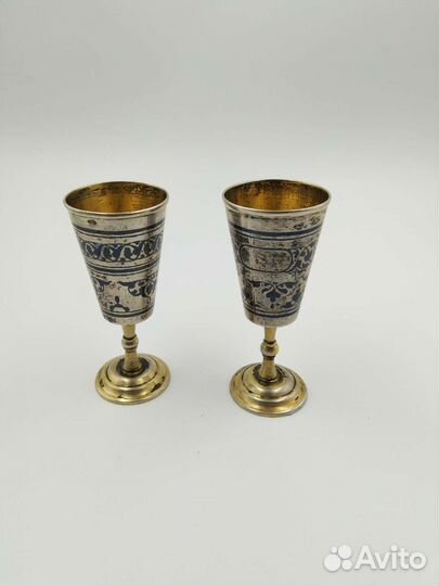 Рюмки серебро СССР