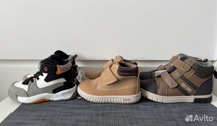 Демисезонные ботинки 22,23,25,26