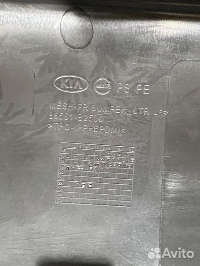 Решетка переднего бампера на Kia Soul 2