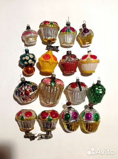 Елочные игрушки СССР