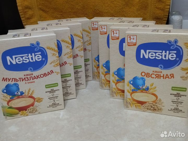 Детские каши безмолочные