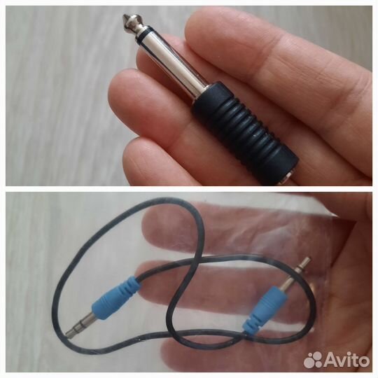 Переходник и кабель mini-jack