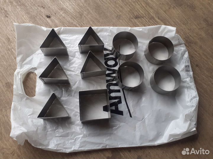 Формы для выкладки гарнира и салата