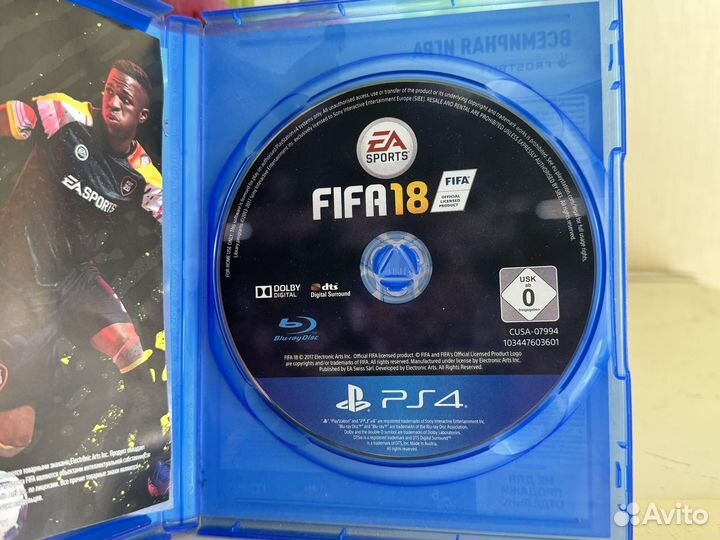 Игры для ps4 fifa 18