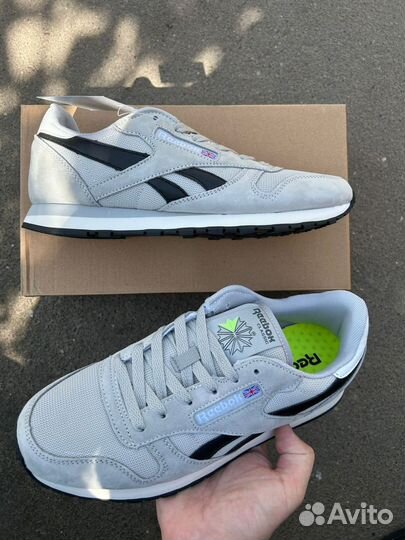 Кроссовки Reebok classic grey black 42