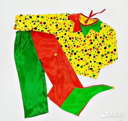 Карнавальный костюм петрушка