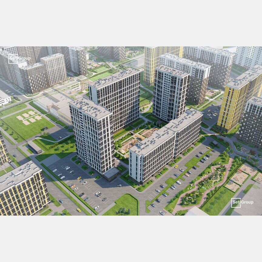 3-к. квартира, 78,4 м², 6/15 эт.