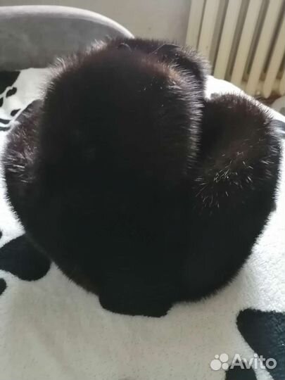 Норковая шапка мужская