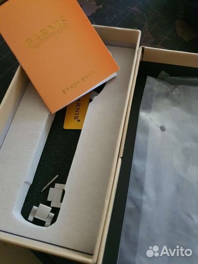 Часы Parnis хронограф кварцевый