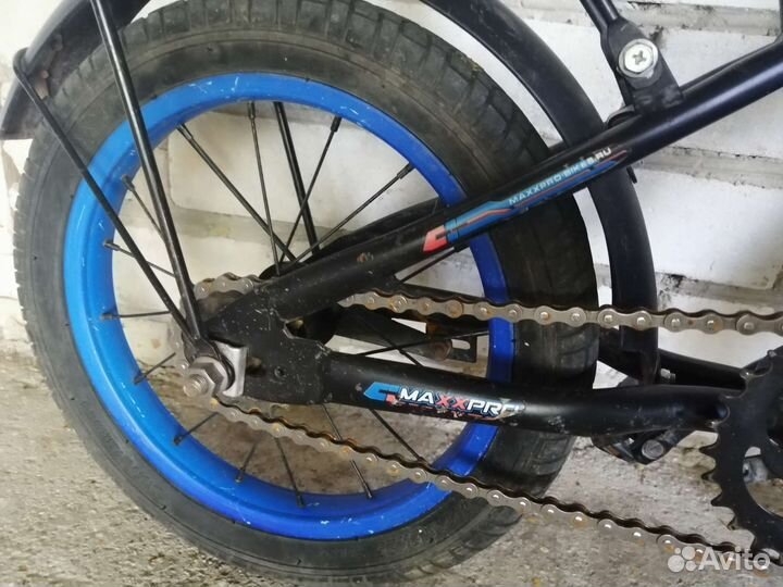 Детский велосипед maxxpro 14 б/у