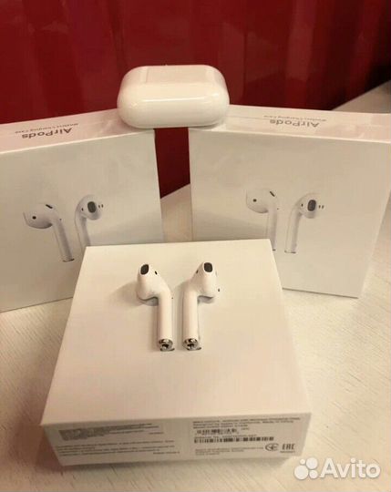 Беспроводные наушники apple airpods 2