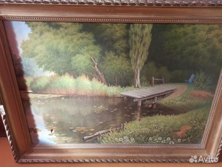 Картина 105 х 80 см 1970-х годов