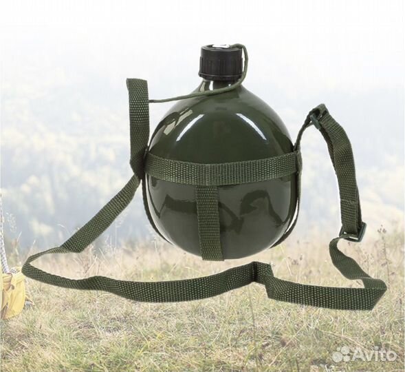 Фляжка походная 1л армейская