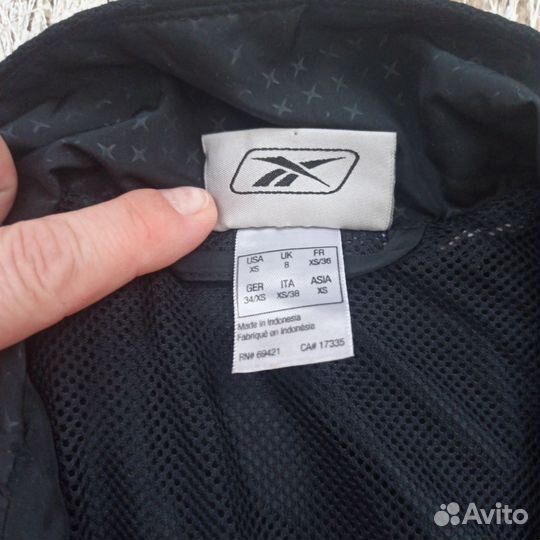Ветровка reebok xs