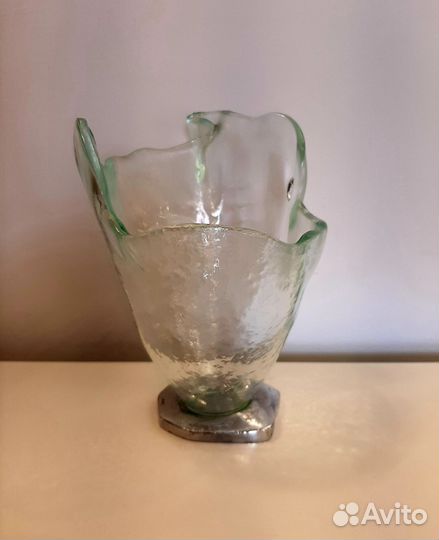 Ваза конфетница стекло