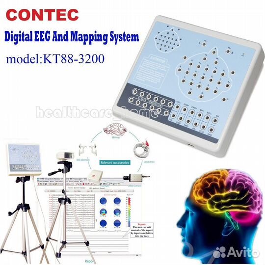 Ээг машина contec KT88-3200 цифровой 32-канальный