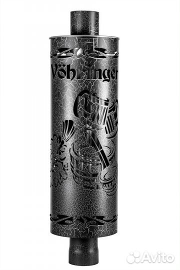 Дымоход 1,0м Ф115 (экономайзер Шайка-Лейка) Ферин