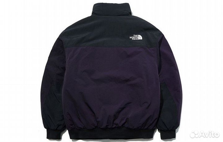 THE north face Quilted Jacket Unisex Black/Purple (XS)(51)