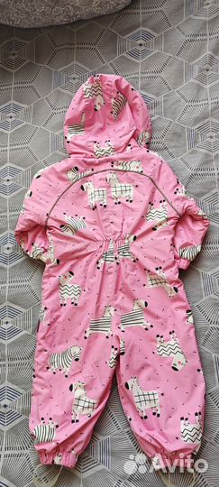 Демисезонный костюм для девочки 86