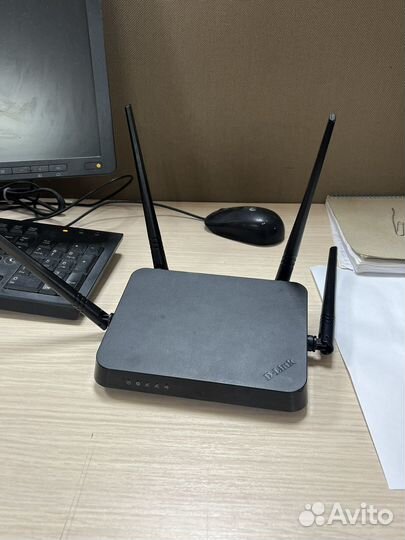 WI-FI Роутер, D-Link DIR-842/R4, чёрный