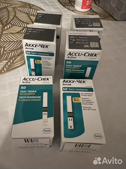 Тест полоски акку чек актив