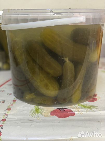 Огурцы соленые