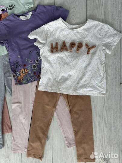 Вещи пакетом на девочку 98 104
