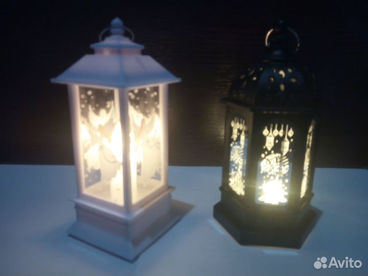 Подсвечник и светильник с имитацией горения свечи