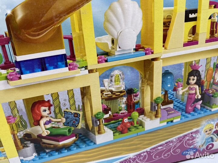 Lego disney princess 41063 подводный дворец ариэль