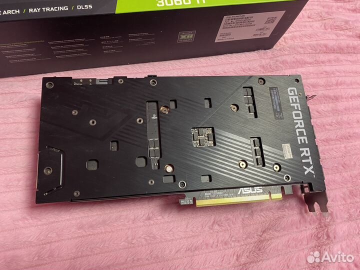 Видеокарта asus GeForce RTX 3060 Ti Dual OC 8gb