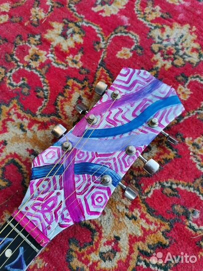 Электрогитара полуакустическая советская