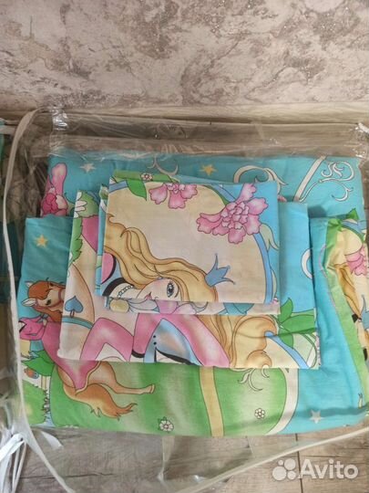 Бортики в кроватку