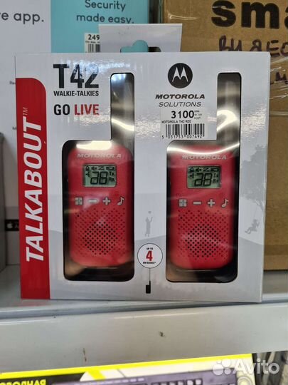 Рация motorola t42