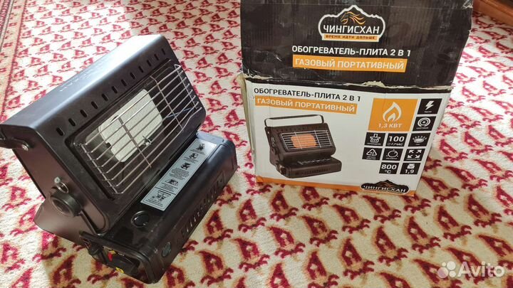 Плита+обогреватель Чингисхан 2 в 1