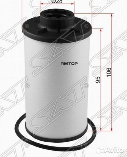 SAT ST-02E305051C Фильтр АКПП audi A3/S3 04-13/Q3