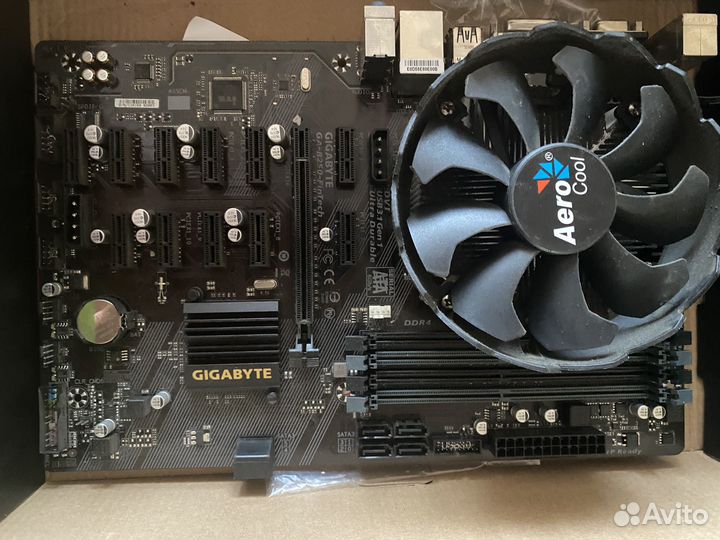 Мат.плата B250- Fintech с проц. Pentium G4560