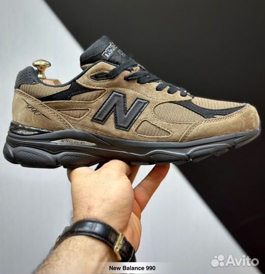 Долговечные New Balance 990 кроссовки