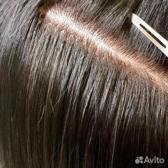 Наращивание натуральных волос