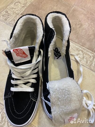 Зимние кеды vans