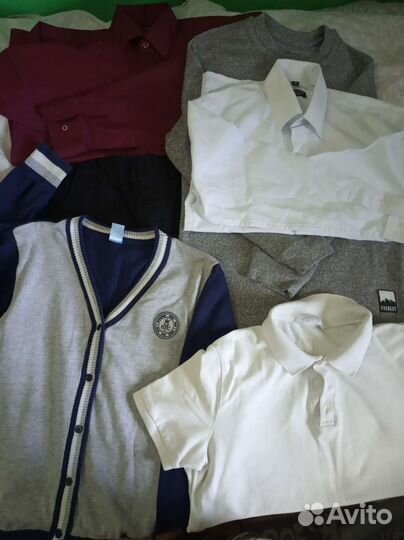 Школьные вещи пакетом 140-146 (жилет O'stin и др)