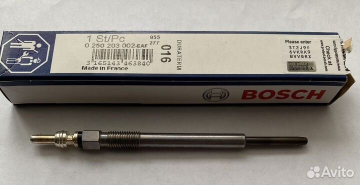 Свеча накаливания для дизеля